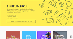 Desktop Screenshot of bimbelmasukui.com