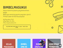 Tablet Screenshot of bimbelmasukui.com